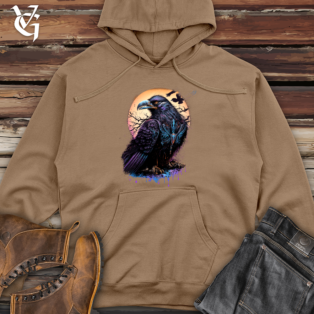 Viking Raven 02 Midweight Hooded Sweatshirt