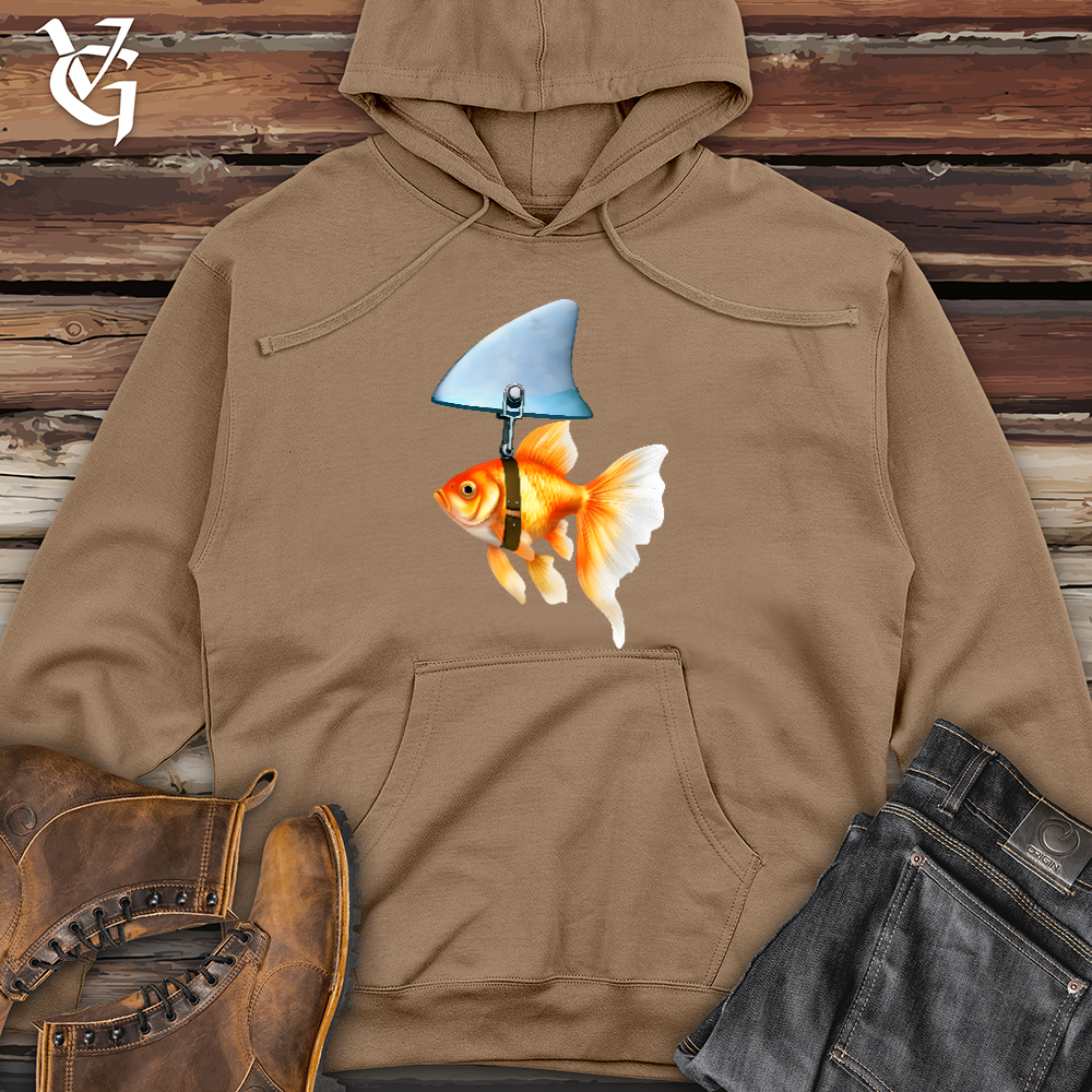 Goldfish Shark Fin Hoodie Bite Me in Style Viking Goods Company