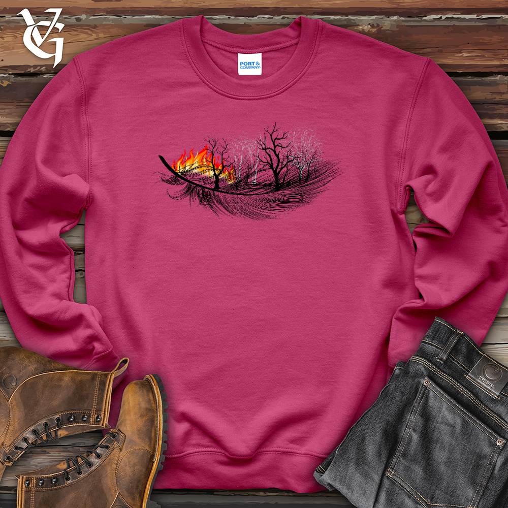 Feathered the Flames Crewneck