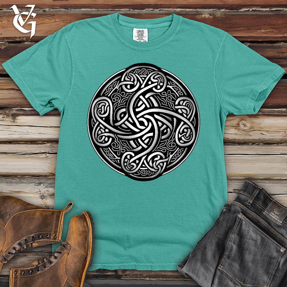 Silver Celtic Knot Heavy Cotton Comfort Colors Tee