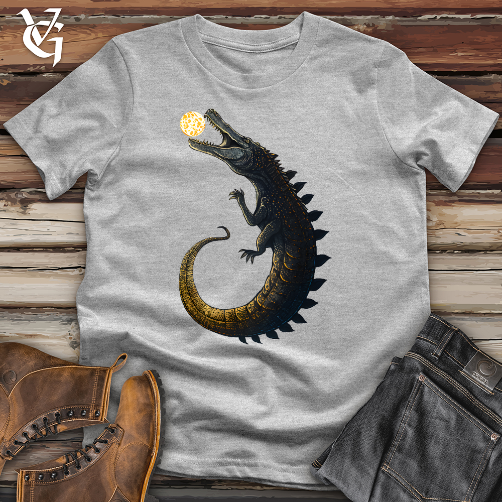 Moon Grabbing Crocodile Softstyle Tee