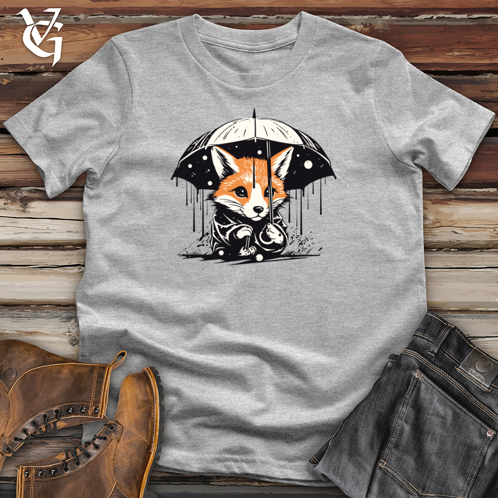 Retro Rainy Fox Softstyle Tee