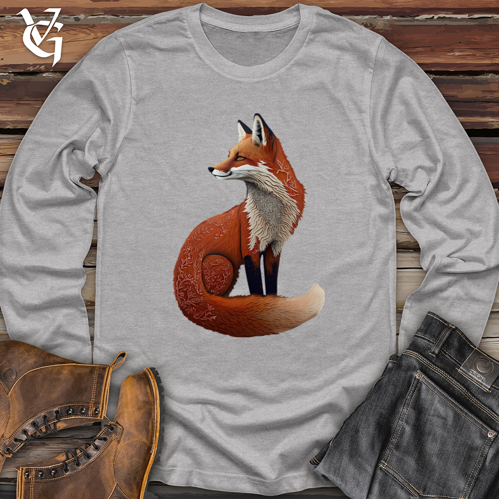 Forest Fox Softstyle Long Sleeve