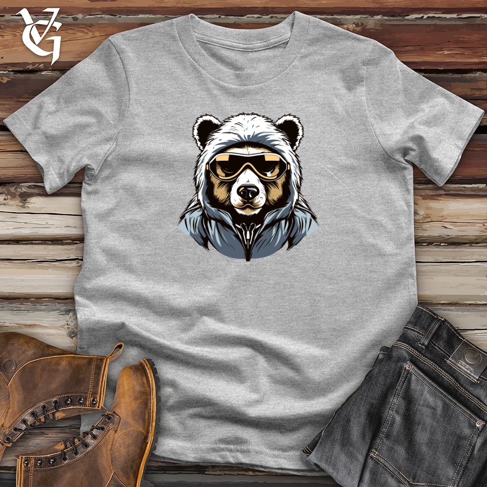 Retro Ski Mask Bear Softstyle Tee
