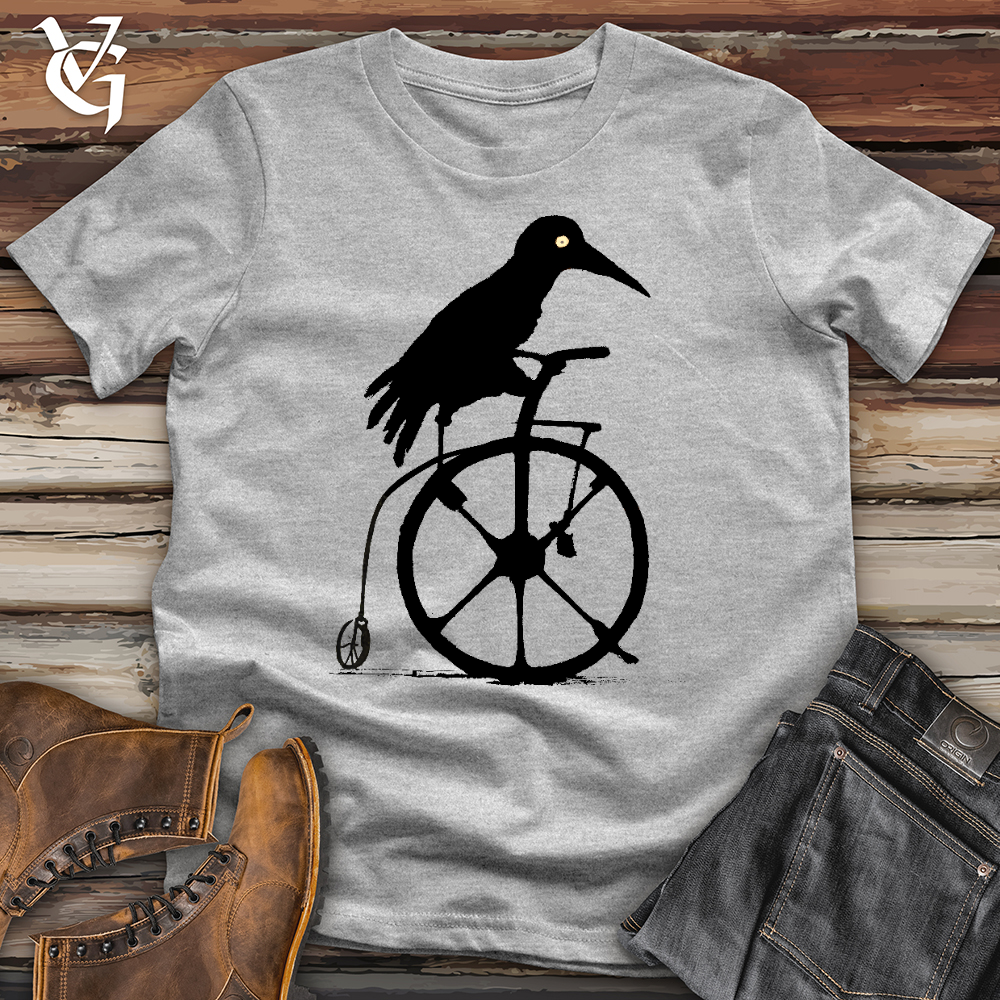 Crow Riding Bike Softstyle Tee