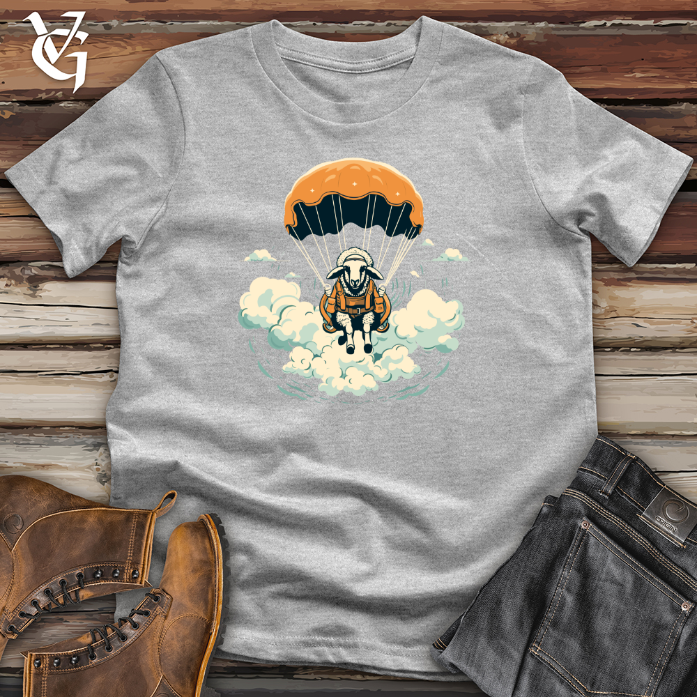 Sheep Skydiving Parachute Rush Softstyle Tee