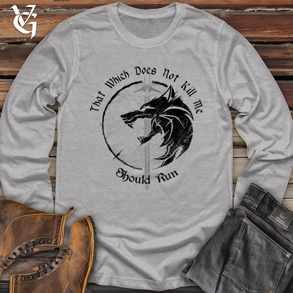 Should Run Wolf Softstyle Long Sleeve