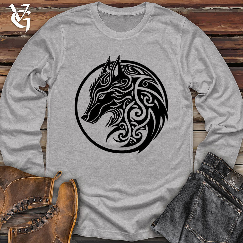Celtic Wolf Softstyle Long Sleeve