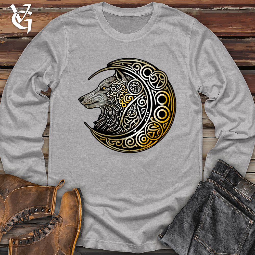 Mind Of A Cosmic Wolf Softstyle Long Sleeve