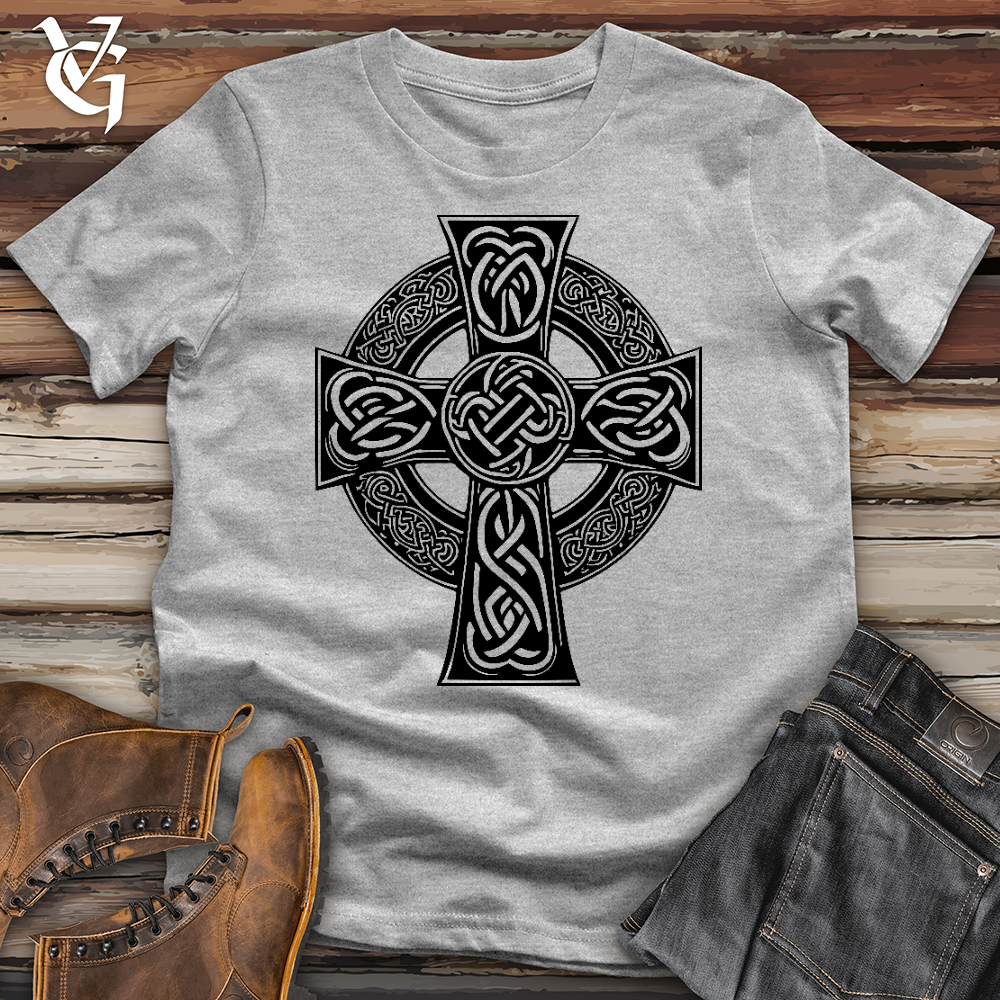 Symbolic Celtic Cross Softstyle Tee