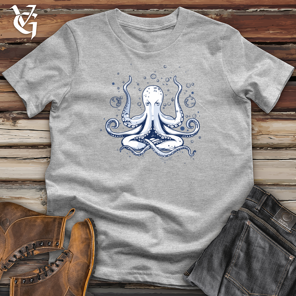 Octopus Bubble Meditation Softstyle Tee