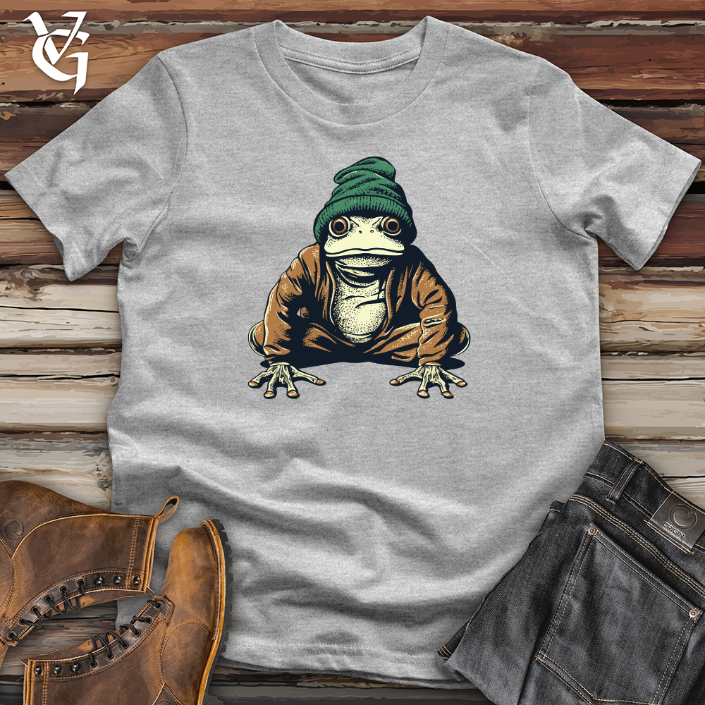 Slouchy Beanie Frog Softstyle Tee