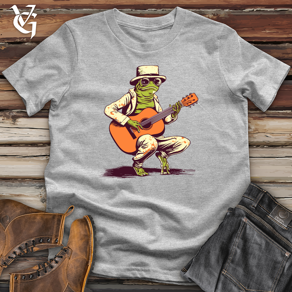 Vintage Guitar Frog Softstyle Tee