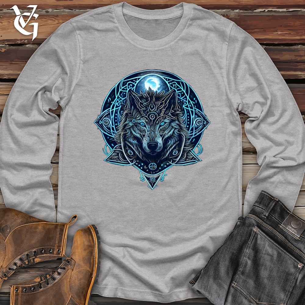Celtic Fenrir Wolf Softstyle Long Sleeve