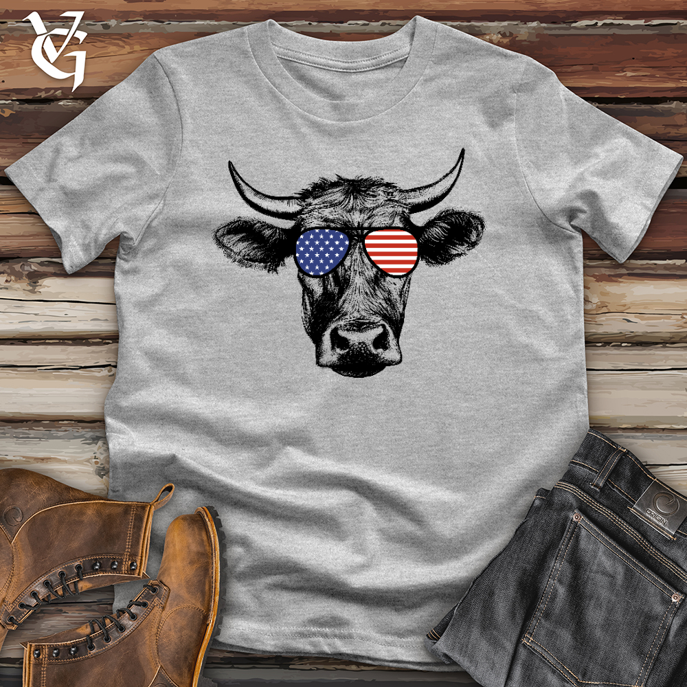 Patriotic Steer Softstyle Tee