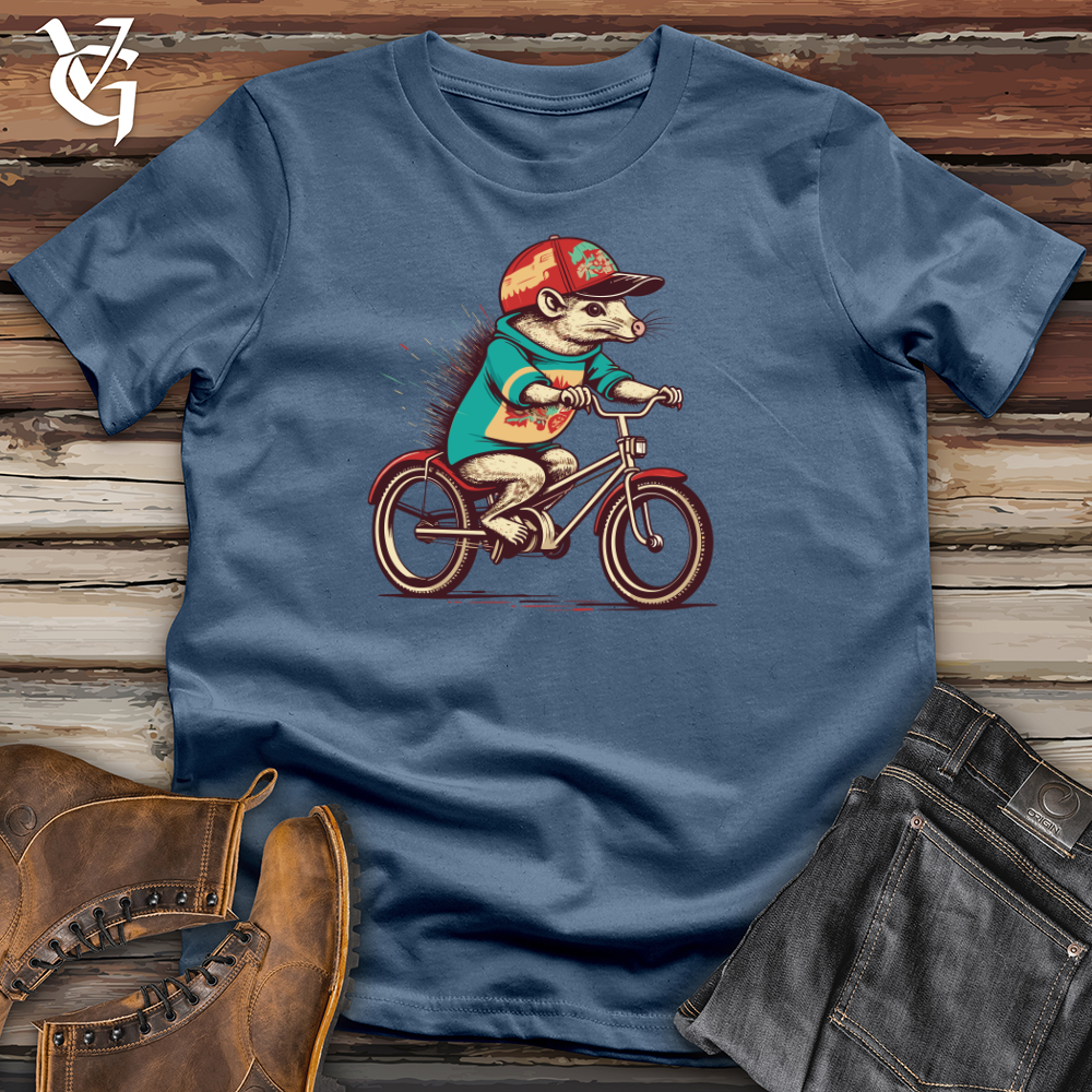 Armadillo Retro Bike Ride Fiesta Cotton Tee