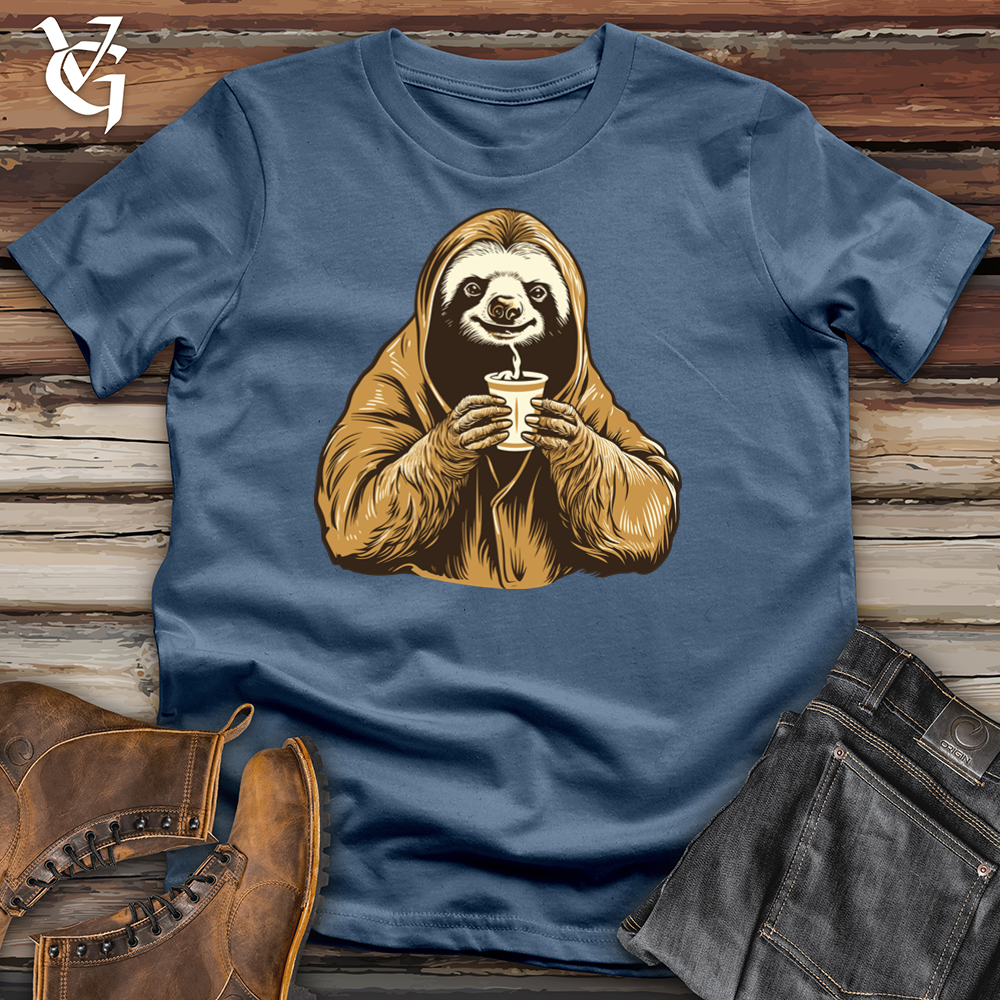 Caffeinated Sloth Bliss Cotton Tee