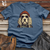 Beanie Rocking Doodle Dog Cotton Tee