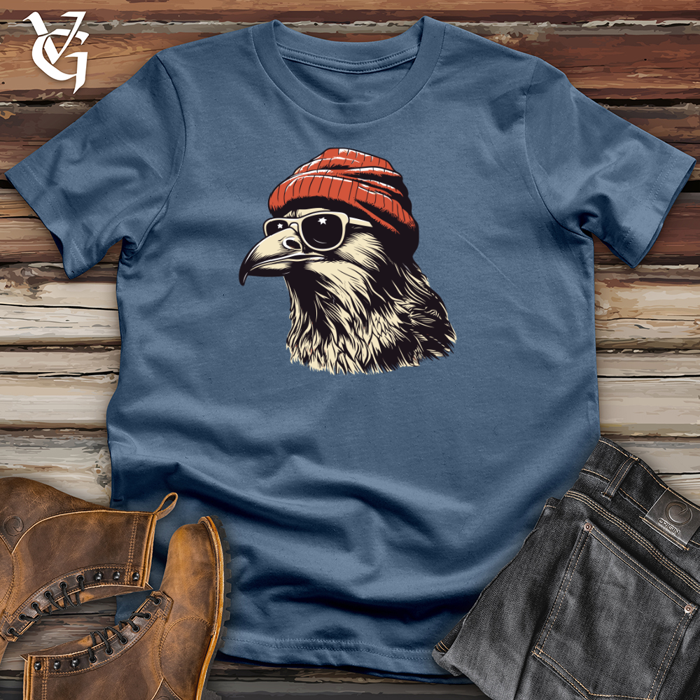 Retro Cool Crow Cotton Tee
