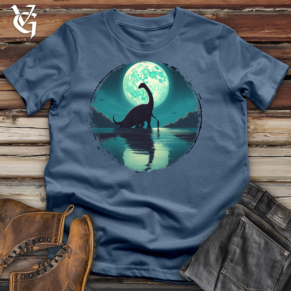 Dino Under The Moon Cotton Tee