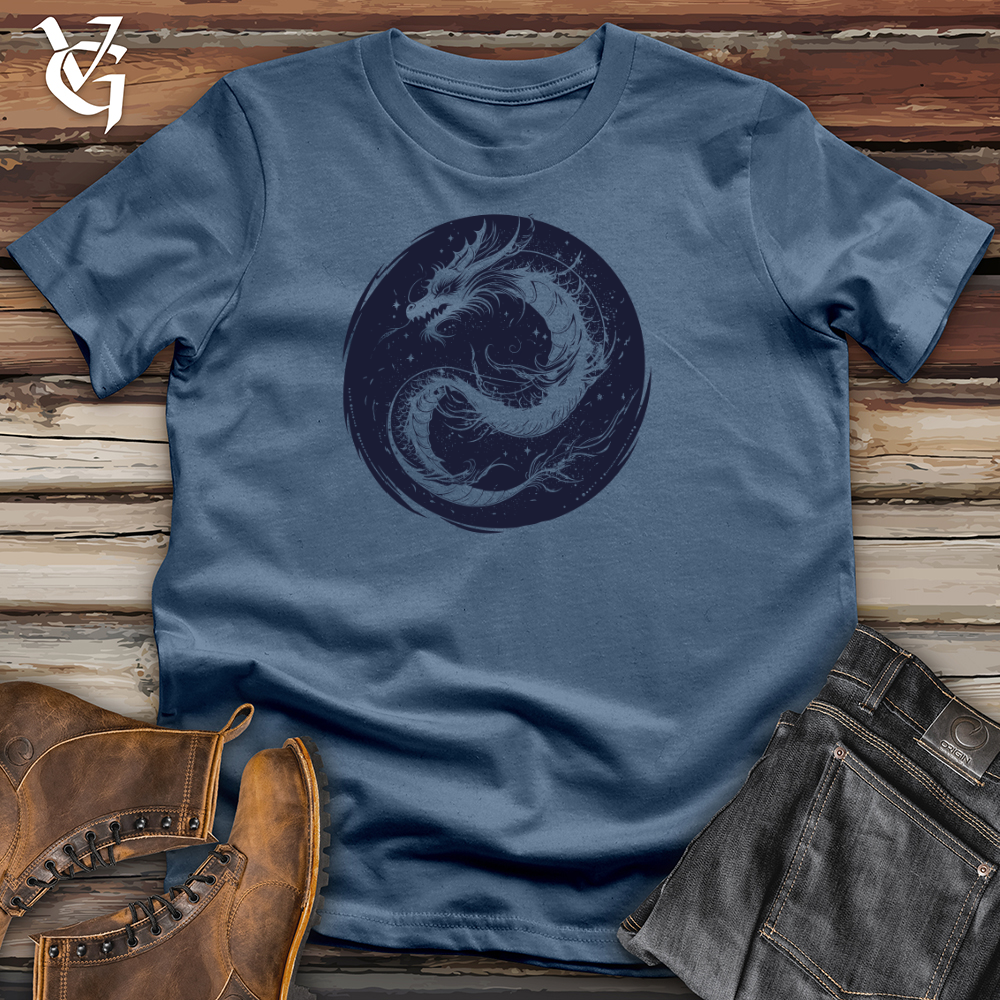Celestial Dragon Circle Cotton Tee
