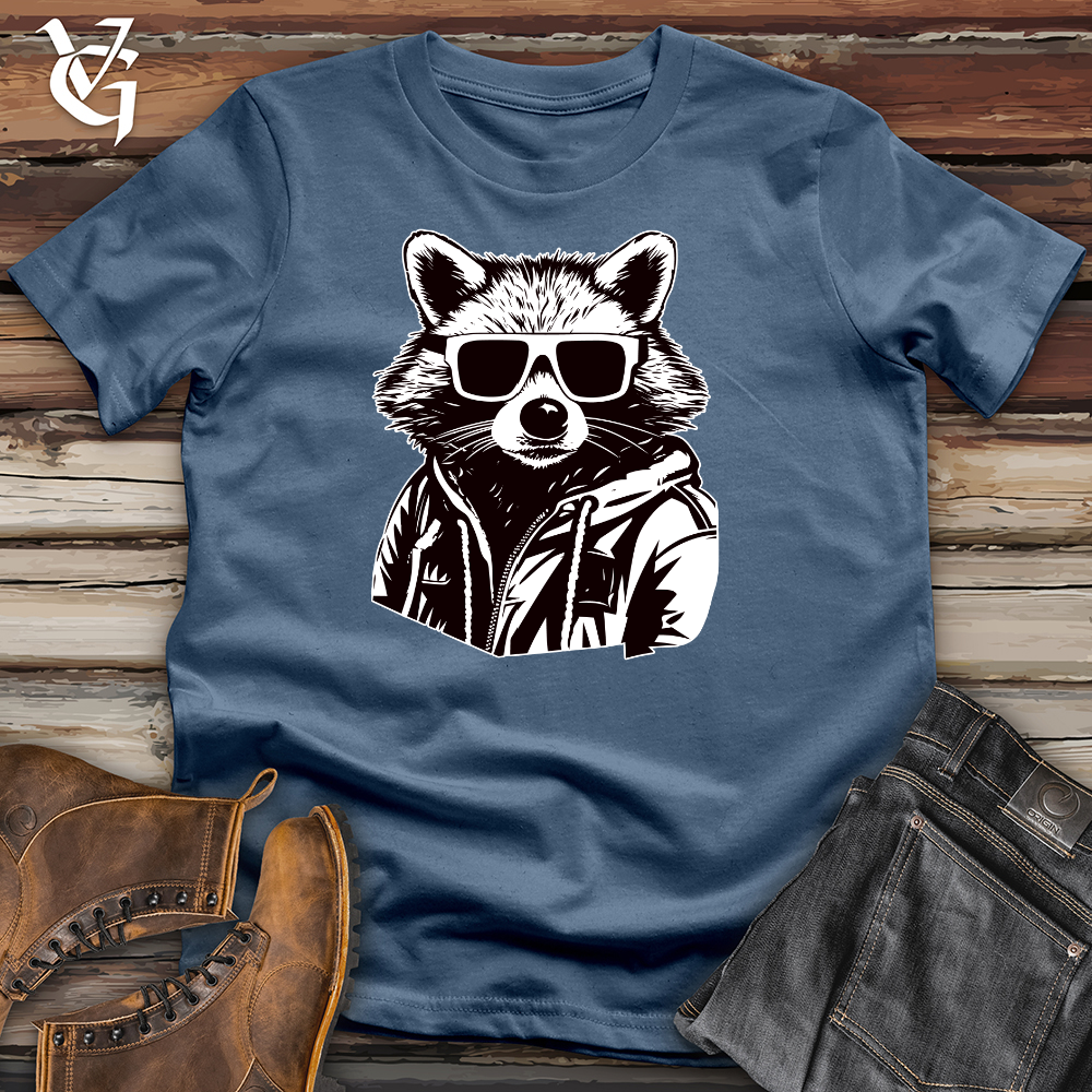 Retro Bandit Raccoon Cotton Tee