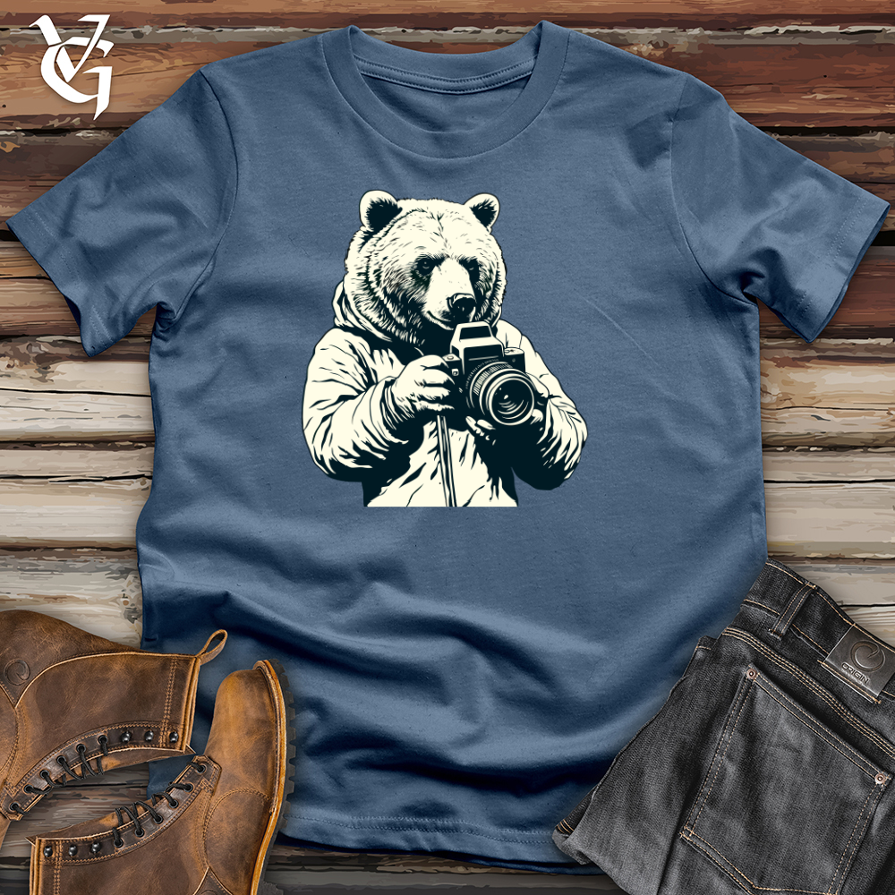 Bear Behind the Lens Moment Cotton Tee