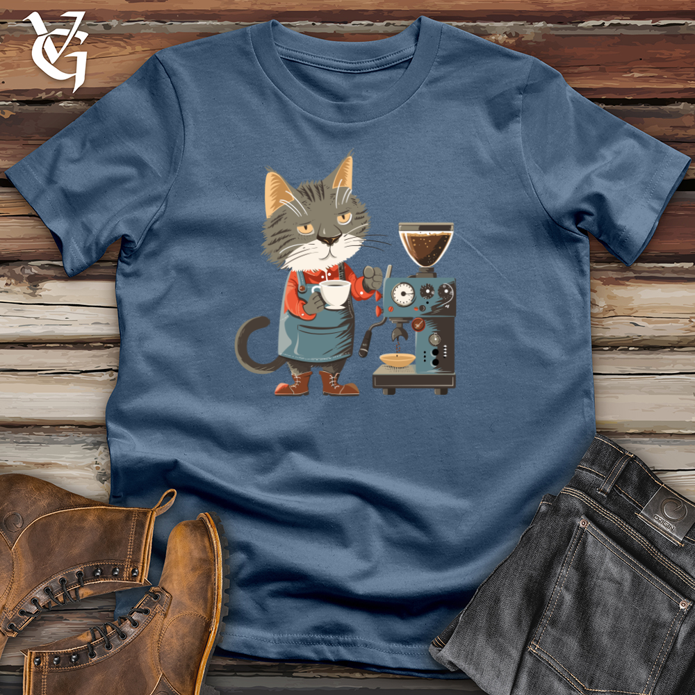 Cat Barista Brew Cotton Tee