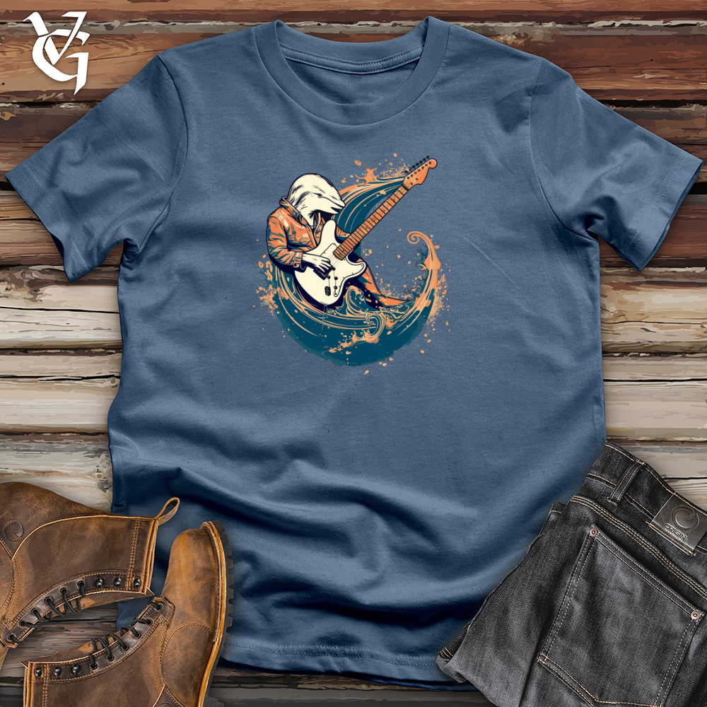 Vintage Cosmic Guitar Dolphin Cotton Tee