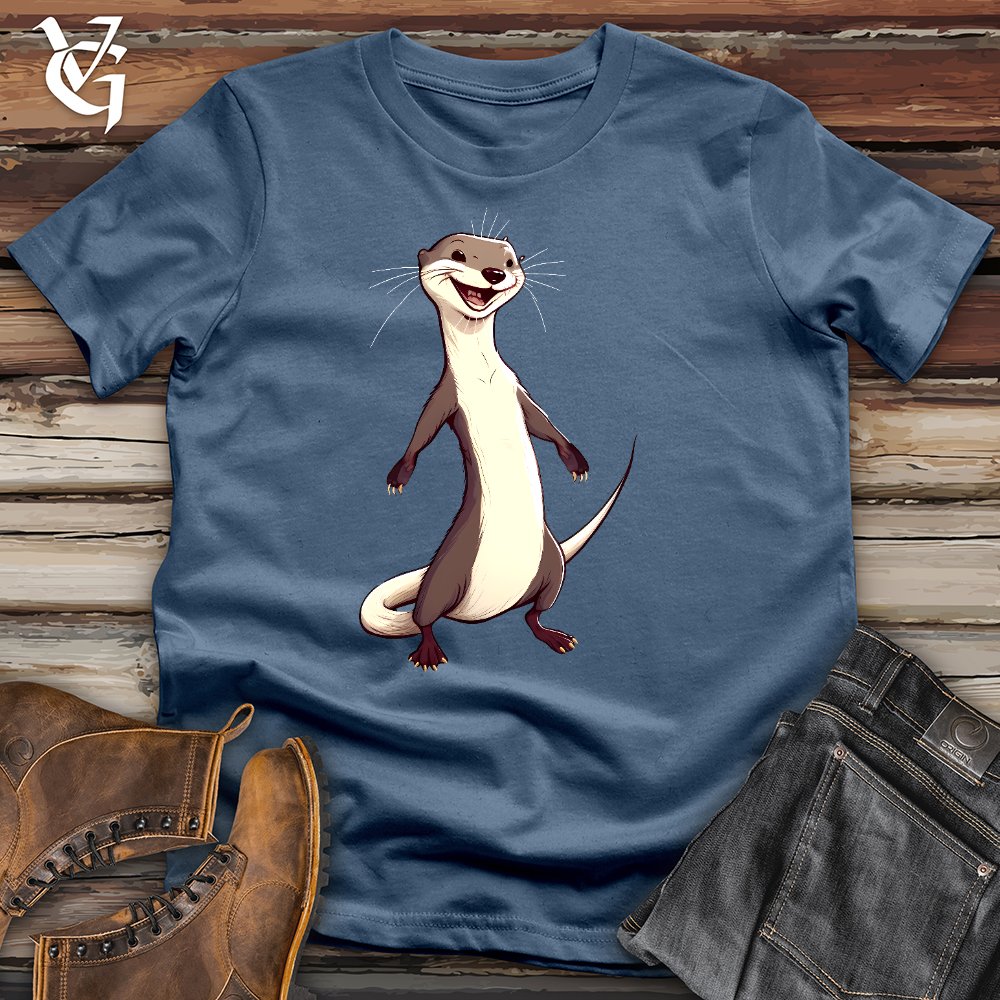 Happy Weasel Cotton Tee