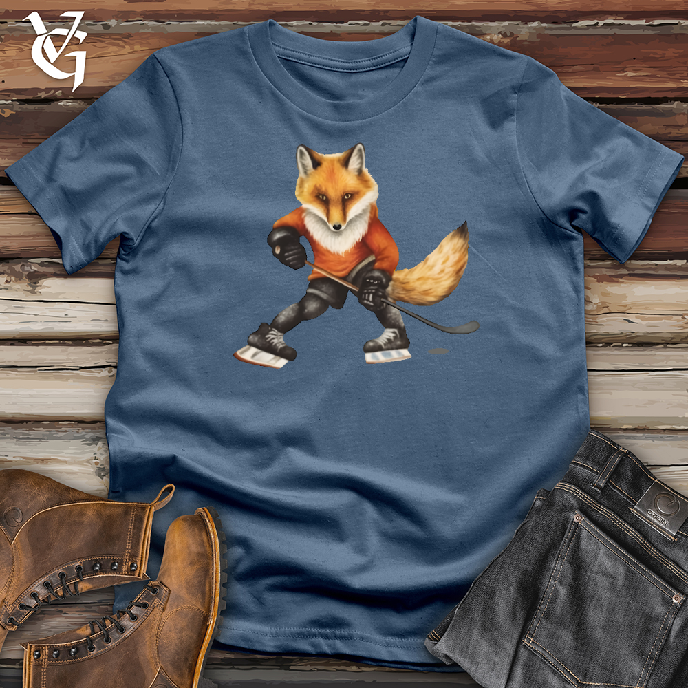 Ice Hockey Fox Cotton Tee
