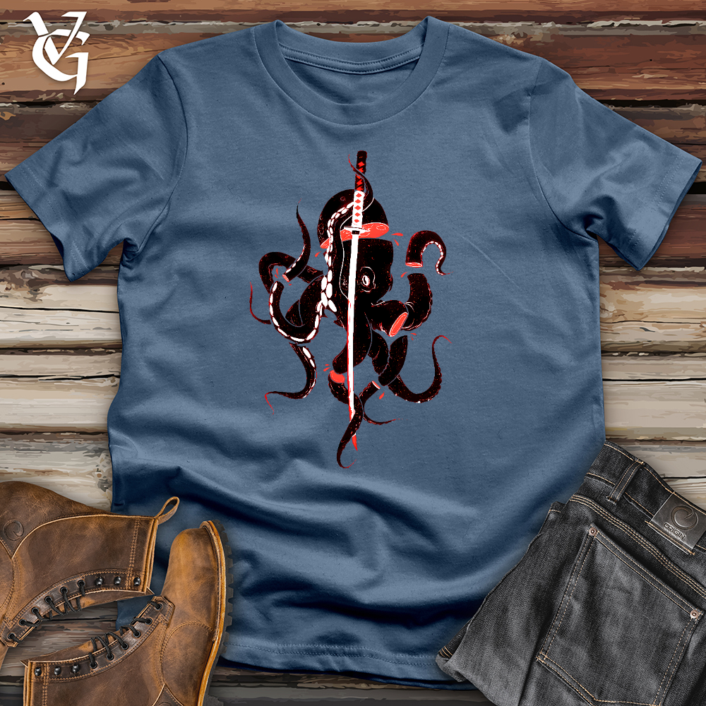 Octopus Samurai Cotton Tee