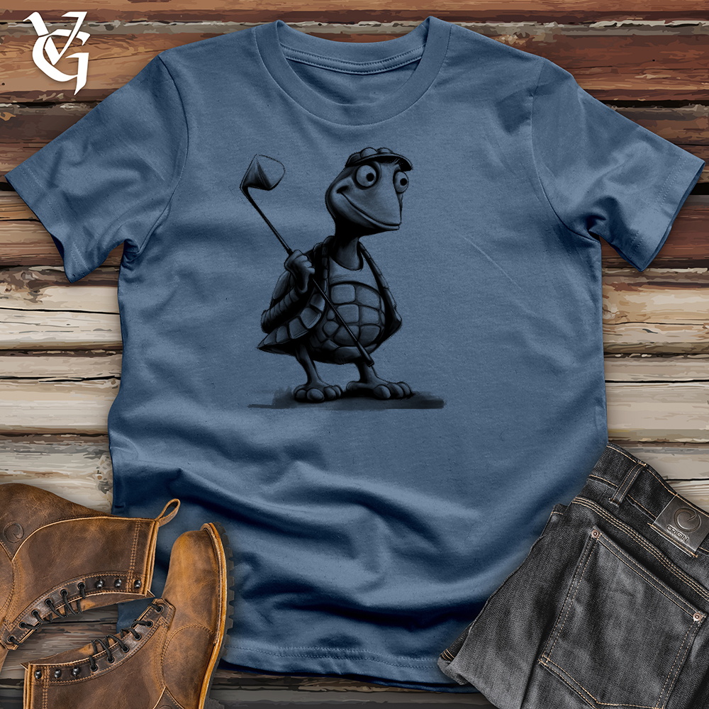 Gone Golfing Turtle Cotton Tee