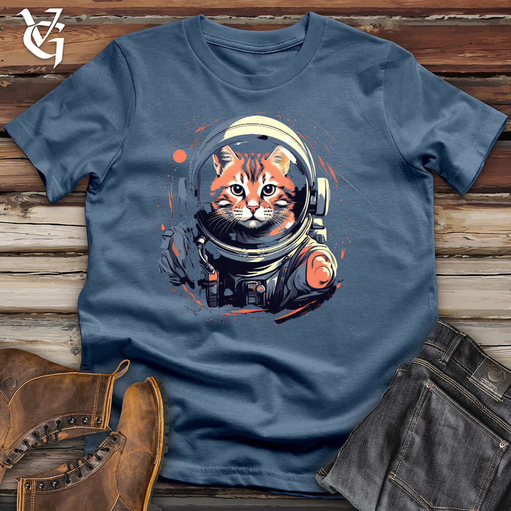 Cat Astronaut Cotton Tee