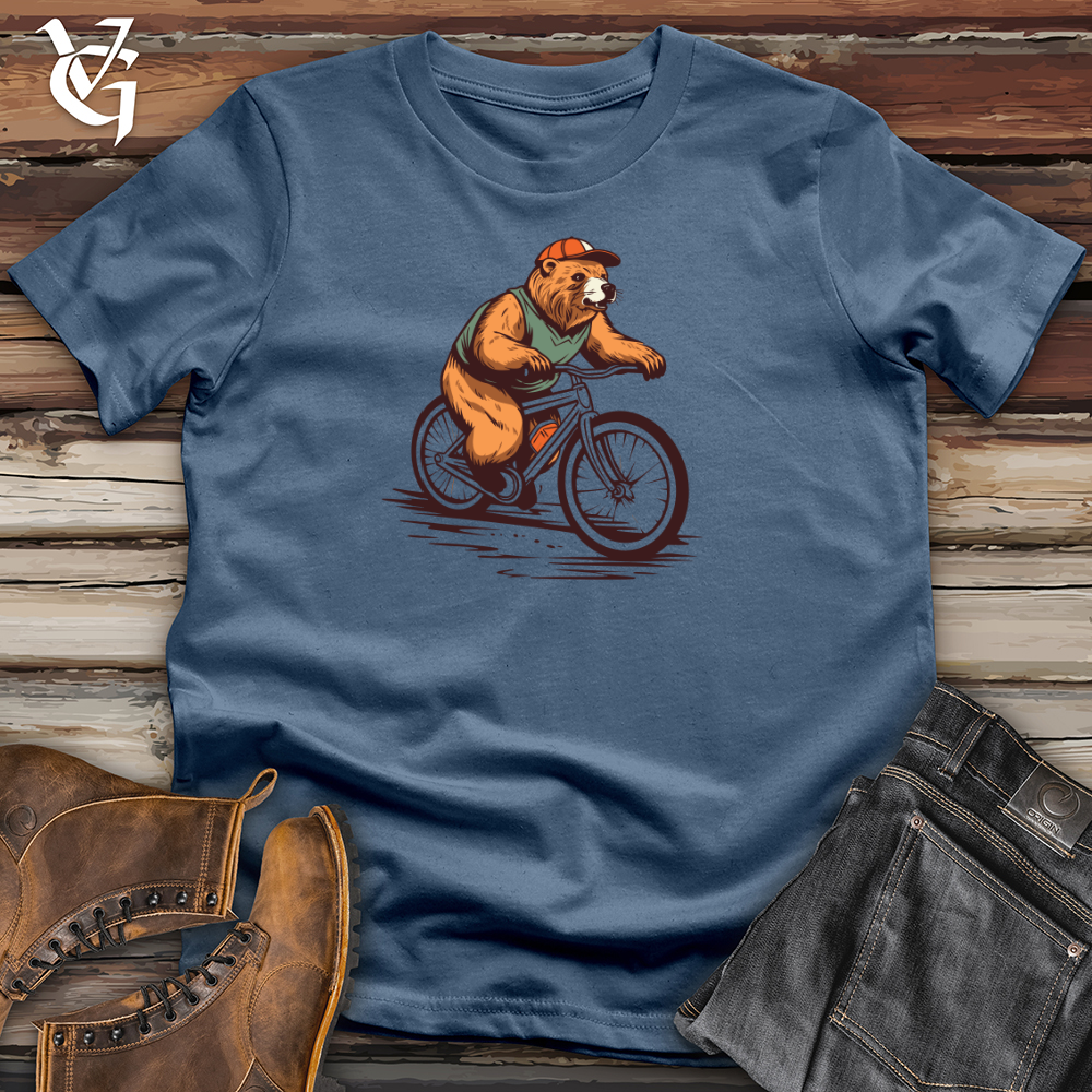 Vintage Cycling Beaver Cotton Tee