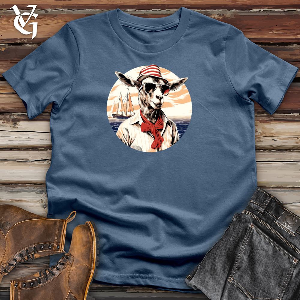 Captain Goat Adventure Cotton Tee