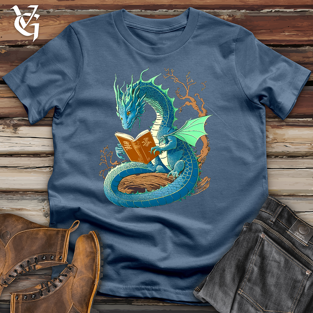 Dragon Book Worm Cotton Tee