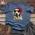 Santa Paws Golden Retriever Cotton Tee