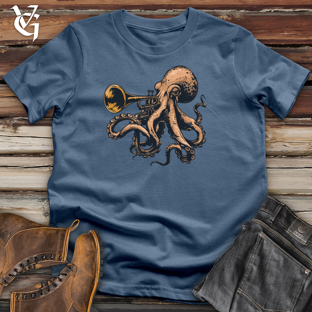 Octopus Trumpet Solo Cotton Tee