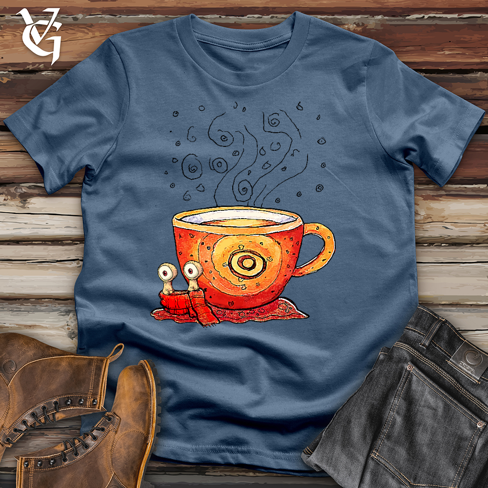 Coffee Snail Cotton Tee