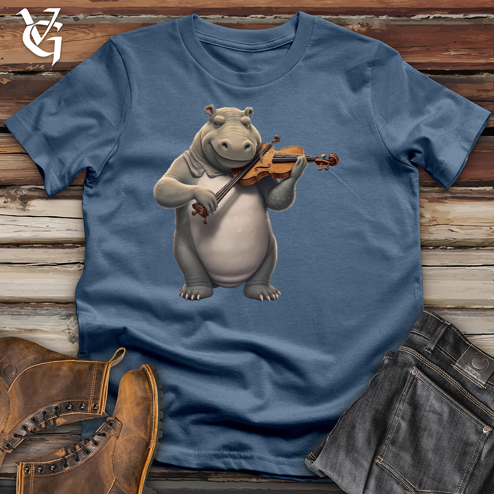 Violinist Hippo Cotton Tee