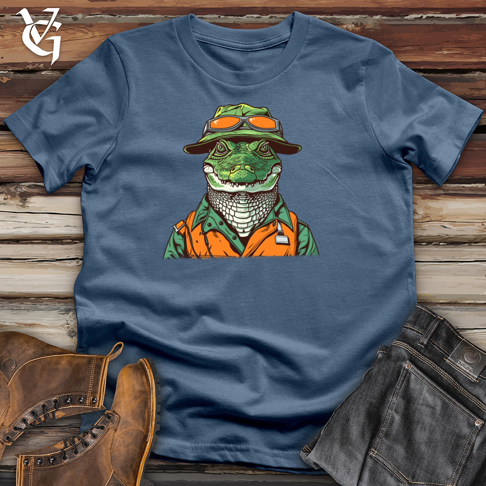 Alligator Adventure Guide Cotton Tee