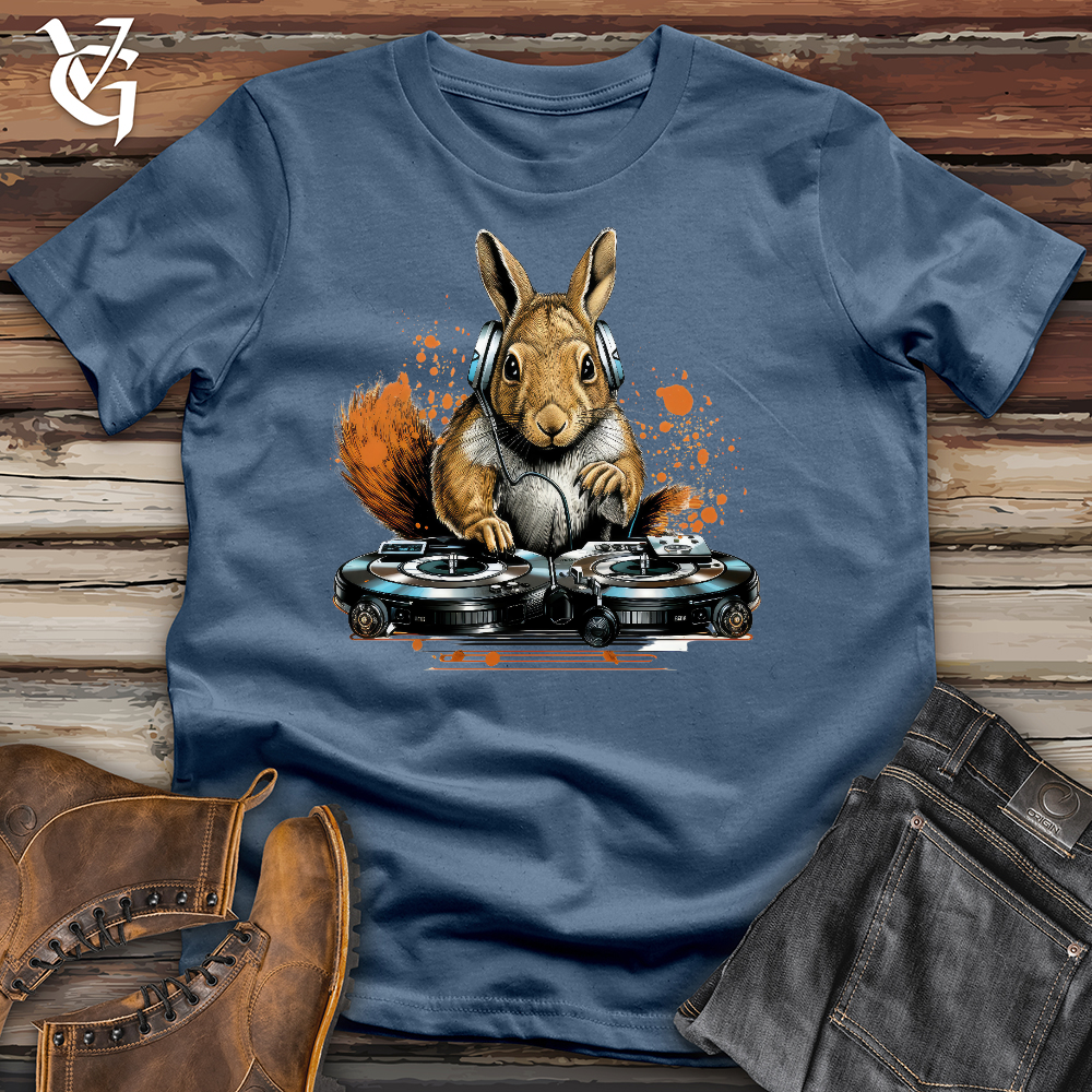 Dj Squirrel Cotton Tee