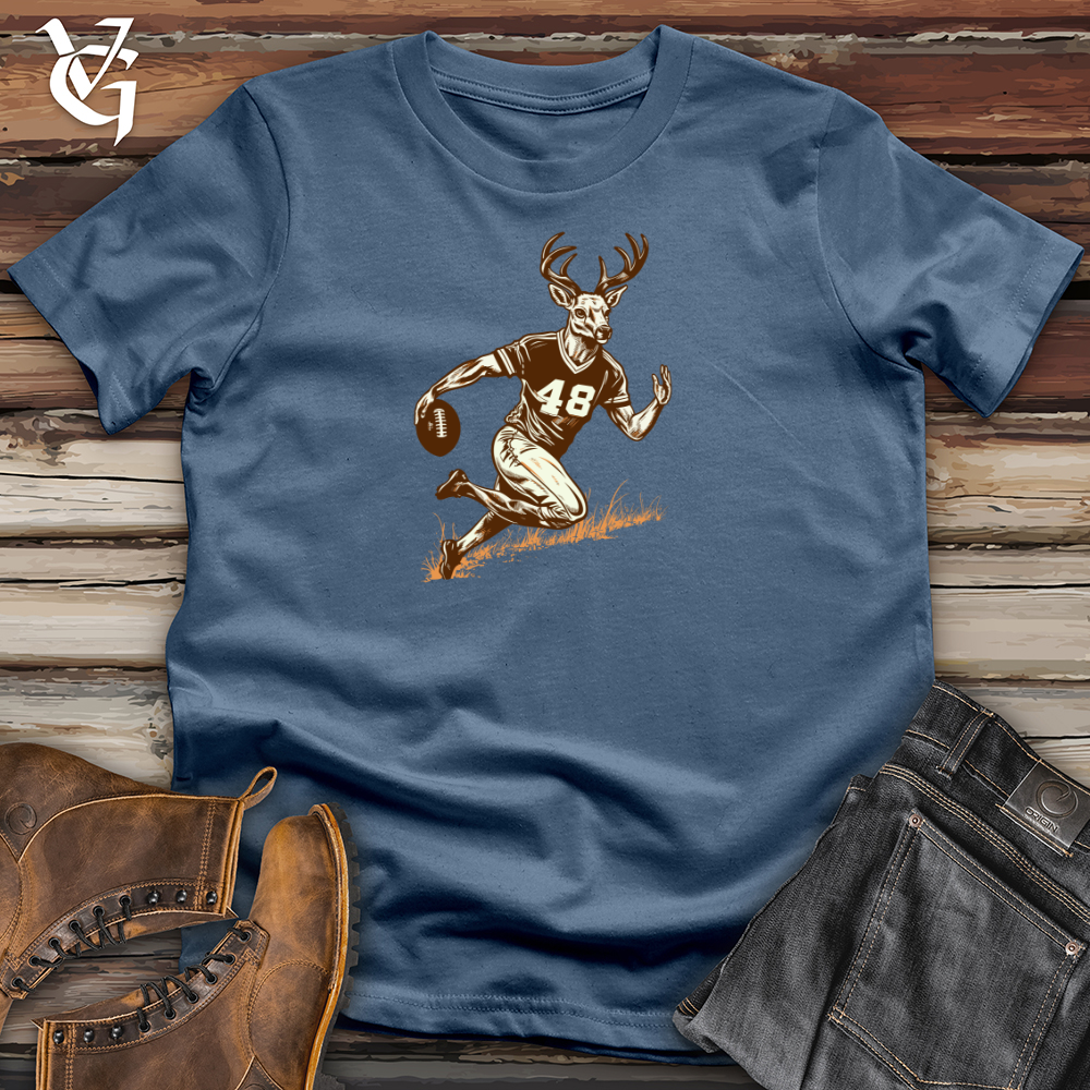 Gridiron Stag Cotton Tee