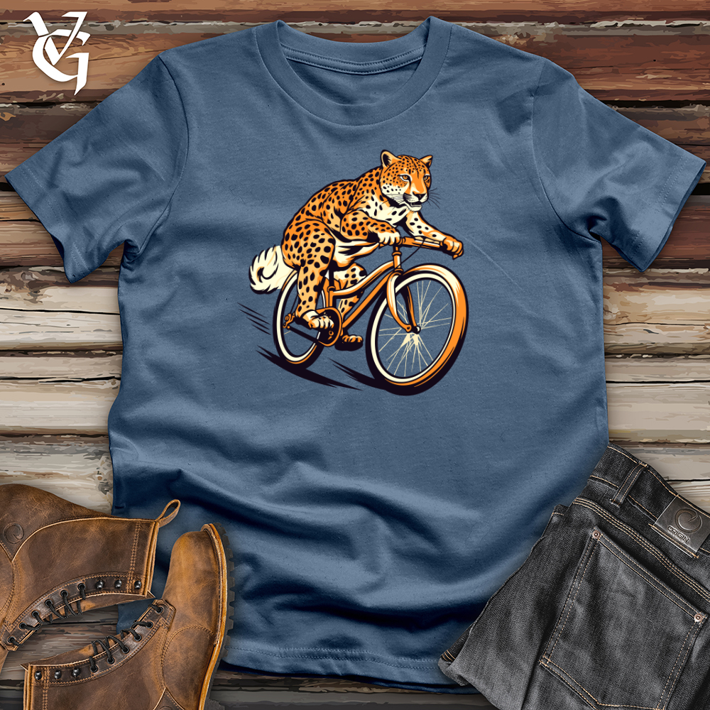 Agile Cheetah Cyclist Cotton Tee