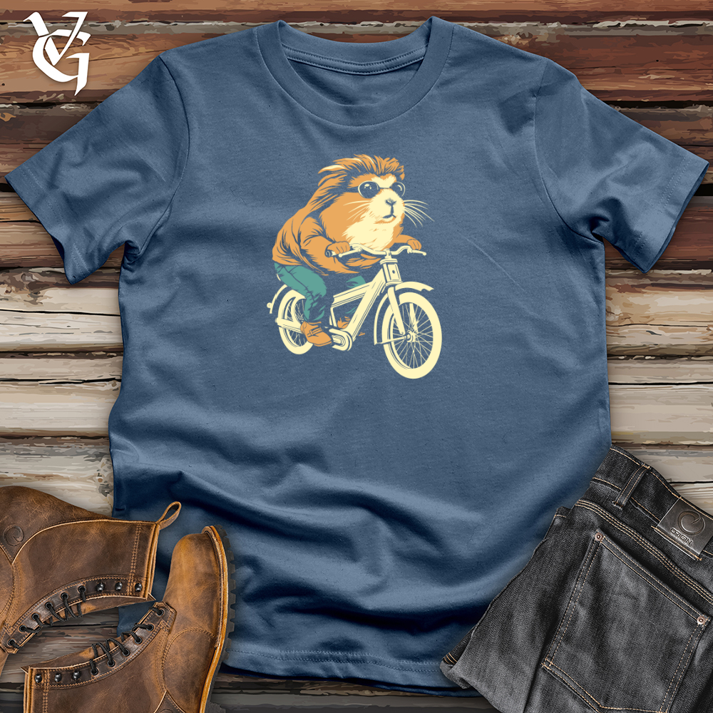 Guinea Pig Furry Cyclist Joyride Cotton Tee