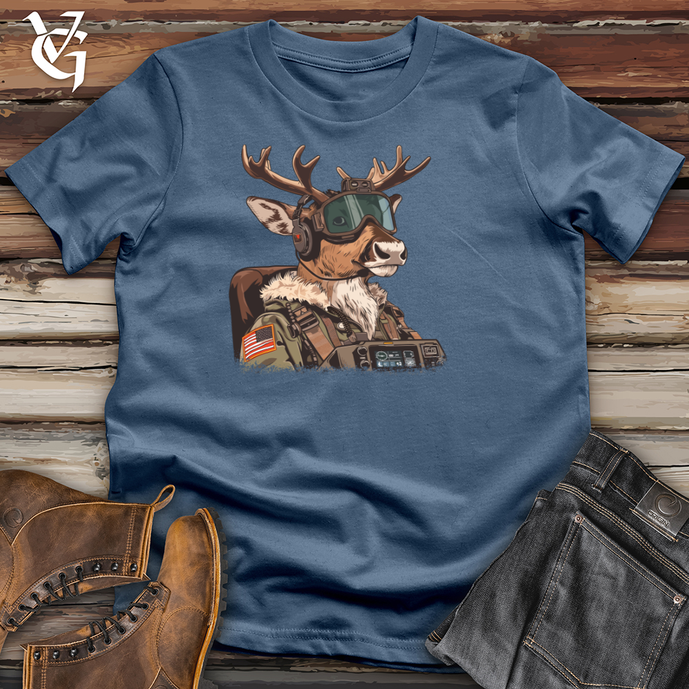 Deer Pilot Gear up Cotton Tee