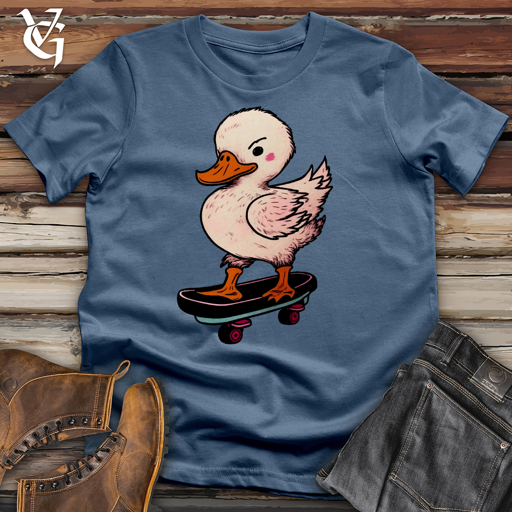Skateboarding Duck Cotton Tee