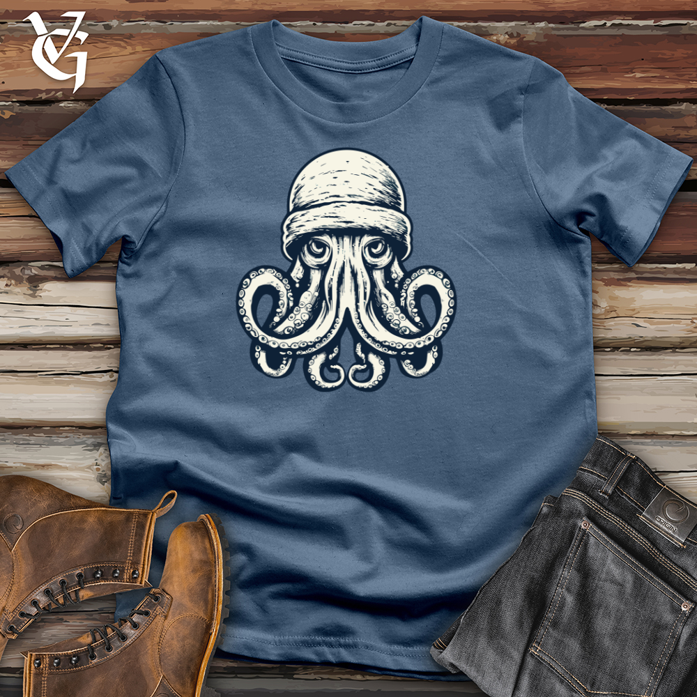 Vintage Snow Hat Octopus Cotton Tee