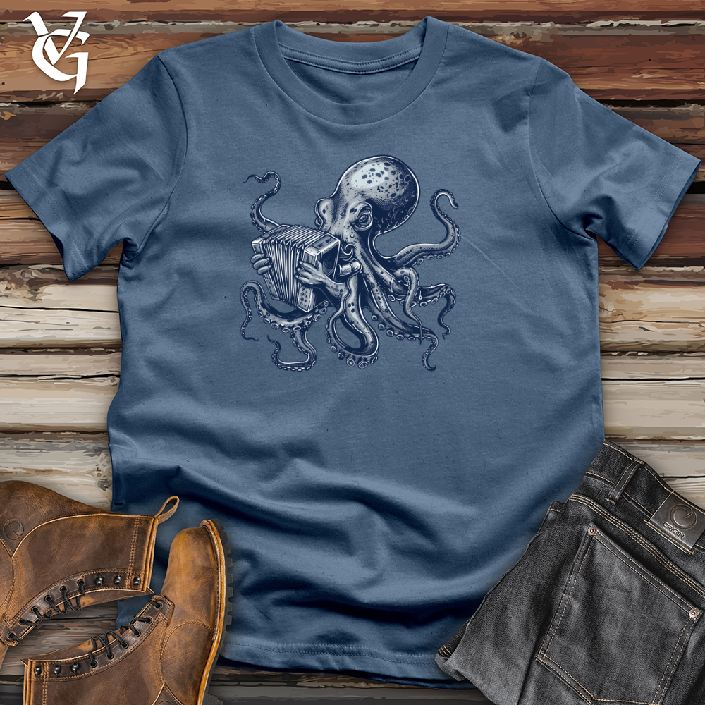 Octopus Accordion Serenade Cotton Tee